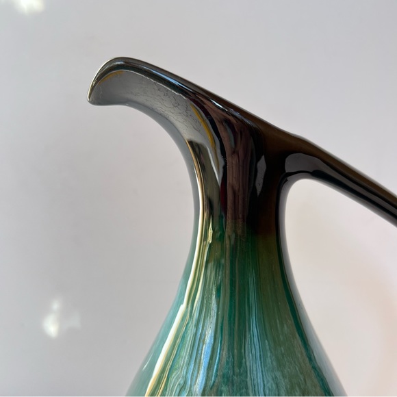 Vintage Drip Glaze Blue Mountain Pottery Pitcher - Picture 2 of 11